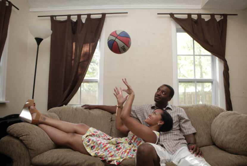 Lonice Bell and Charles Stoker pictured on June 22, 2013 in Duncanville. The couple were...