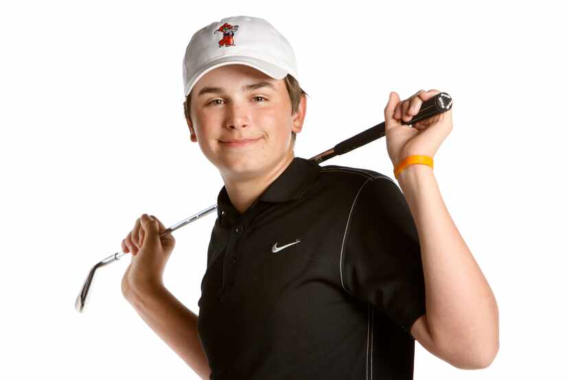 Junior golfer Blaine Hale,15, from Lake Highlands.