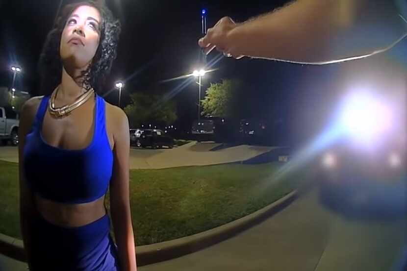 Nearly two hours of body camera footage shows Sherita Dixon-Cole of Grapevine being pulled...
