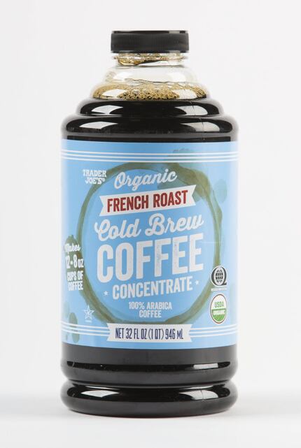Trader Joe's organic french roast cold brew coffee concentrate