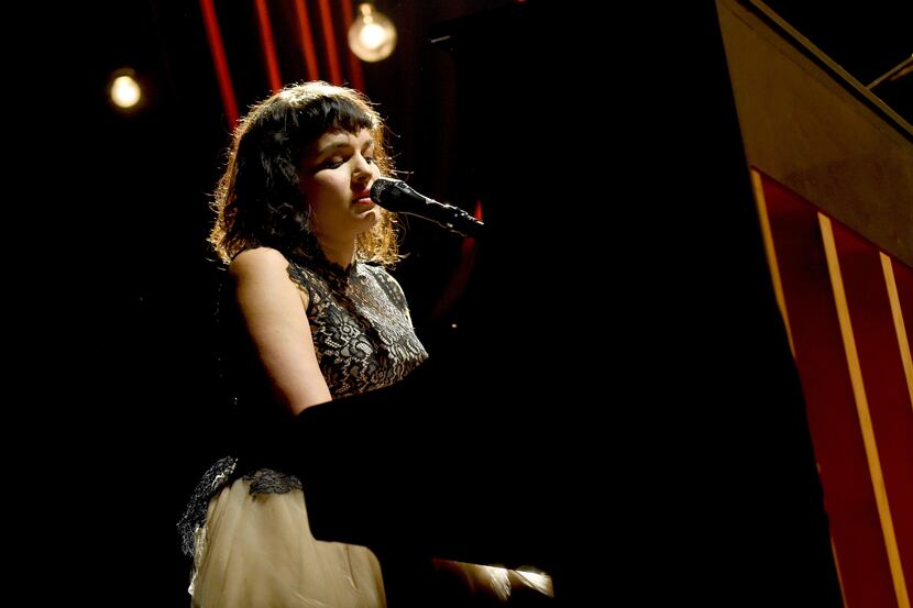 Musician Norah Jones performs onstage at the 25th anniversary MusiCares 2015 Person Of The...