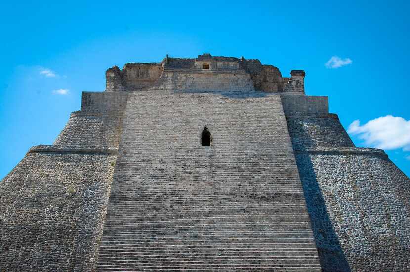 Uxmal, a Mayan ruin near Merida, Mexico, was built from 600 to 900 A.D. 