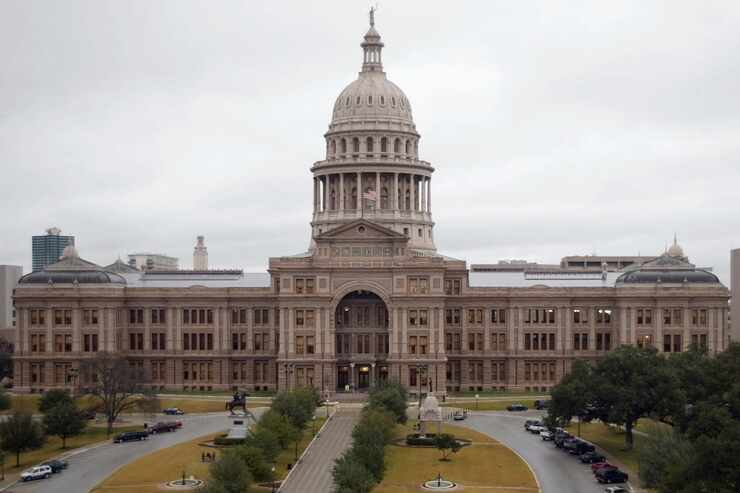 FILE - The Texas Capitol is viewed from its south side on Wednesday, Jan. 5, 2005, in...
