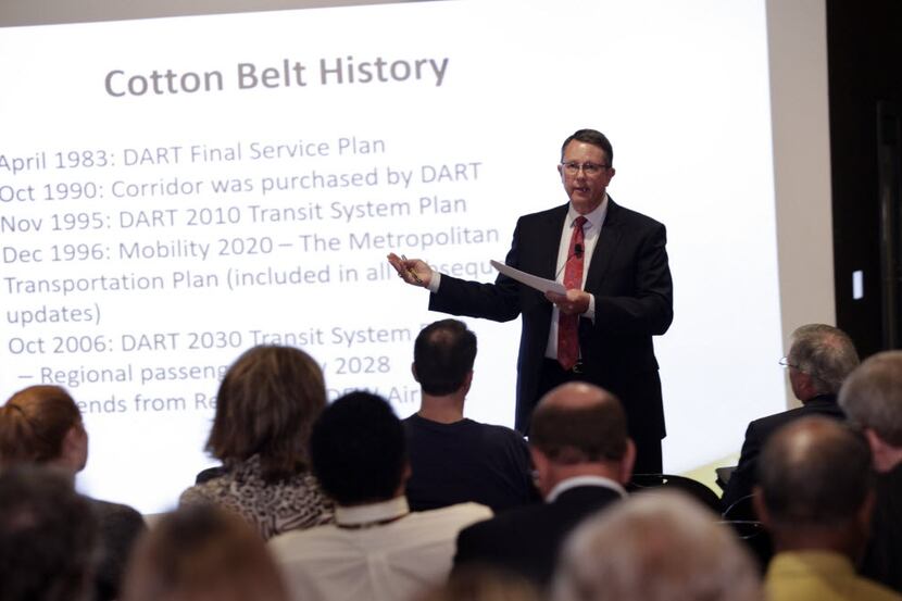 DART president Gary Thomas is in Washington this week to tout the need for federal transit...