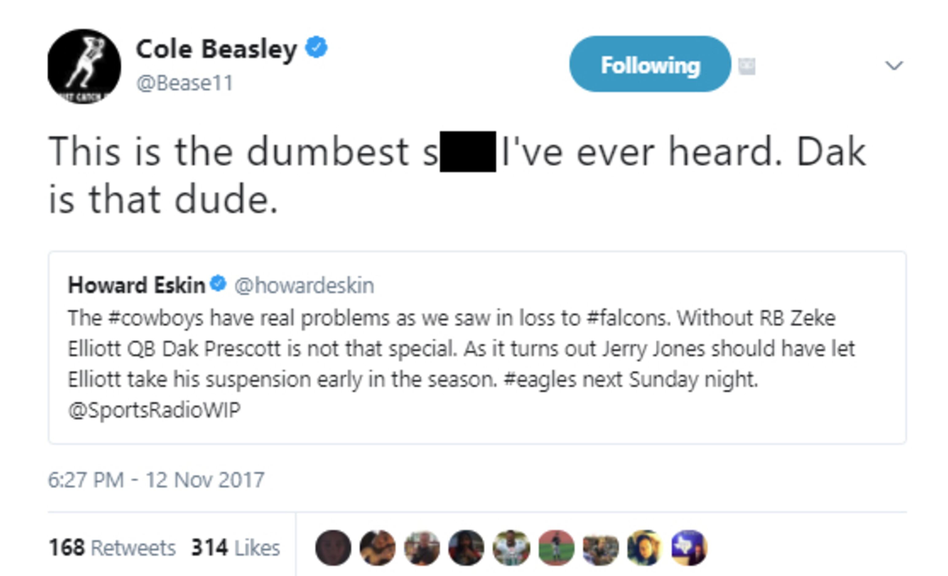 Cole Beasley rips Cowboys front office in explosive tweets