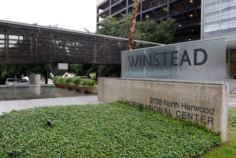 Winstead, LLP, located at 2728 North Hardwood St. in Dallas. Photo taken on Friday, May 27,...