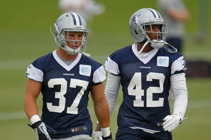 1. The starting safety positions are still up for grabs. While Barry Church and Matt Johnson...