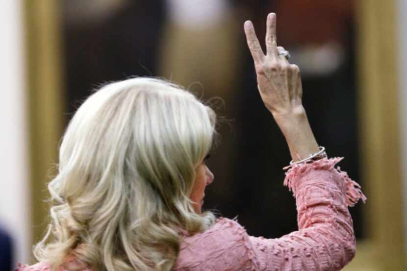 Sen. Wendy Davis, D-Fort Worth, conducted a filibuster to prevent a restrictive abortion...