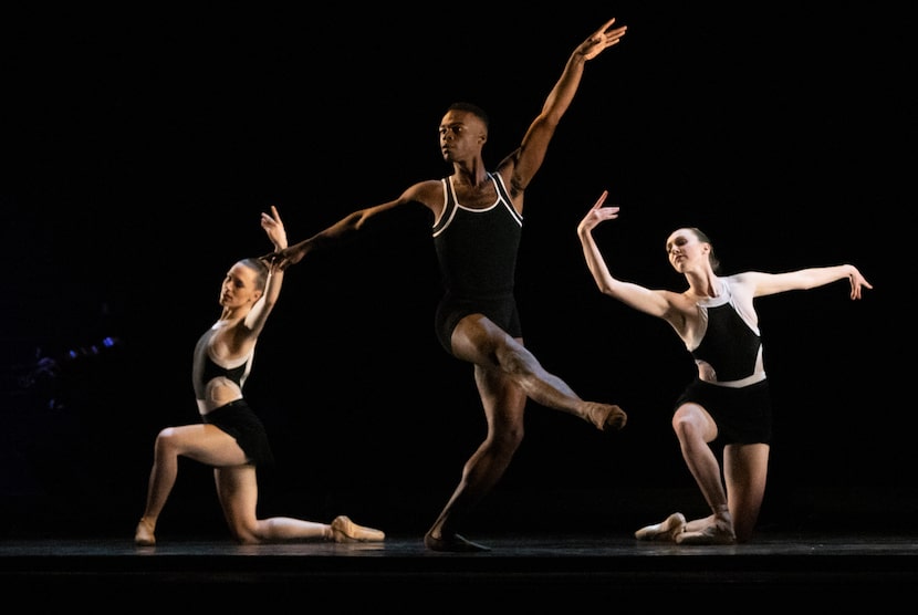 Avant Chamber Ballet performs "Schema" during "Together We Dance" at Annette Strauss Square...