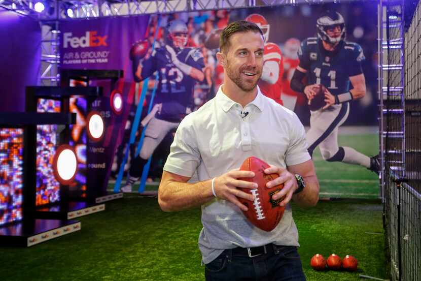 Kansas City Chiefs quarterback and 2017 FedEx Air NFL Player of the Year nominee Alex Smith...