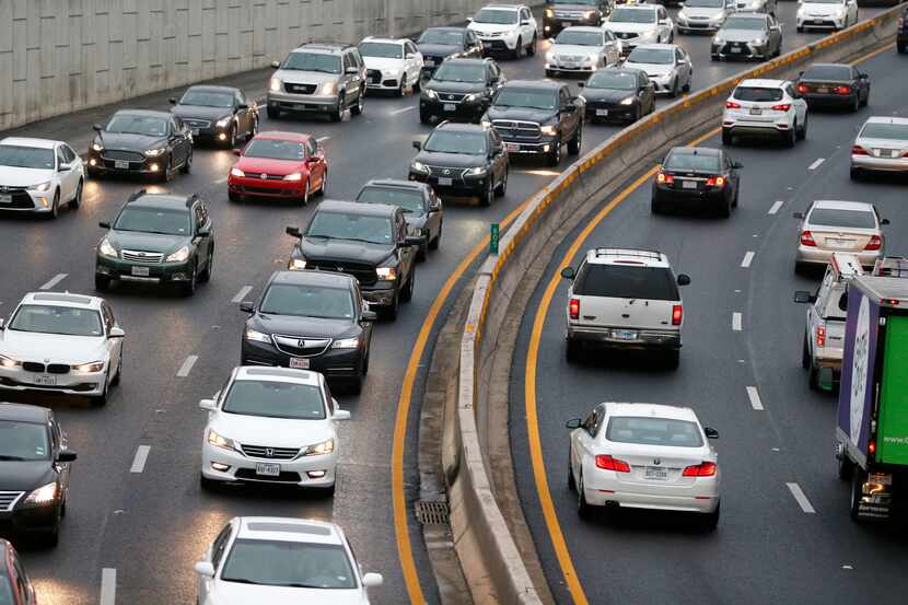 Moe than half of Dallas-area drivers have reverse commutes from urban areas to the 'burbs,...
