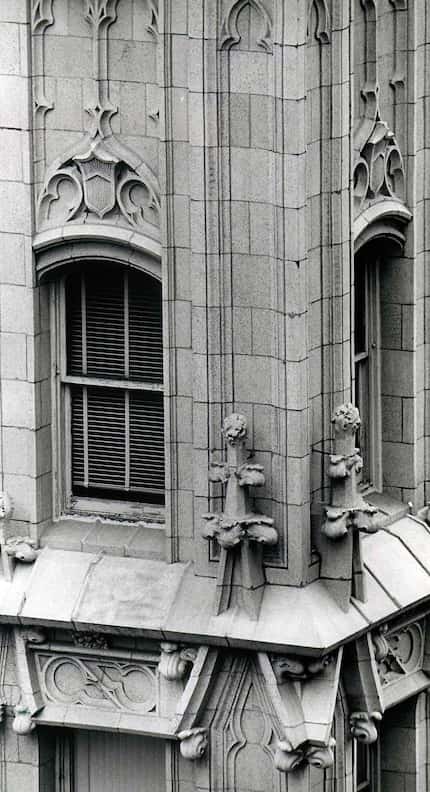 The ornate corner of the 17-story Kirby Building at Main and Akard was first seen by...