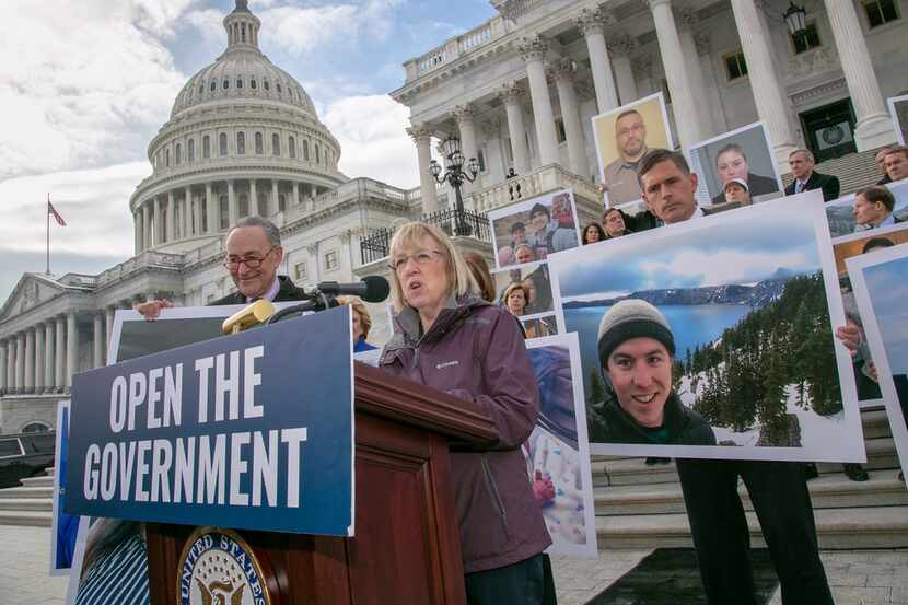 On day 26 of the partial government shutdown Wednesday, Senate Democrats, led by Senate...