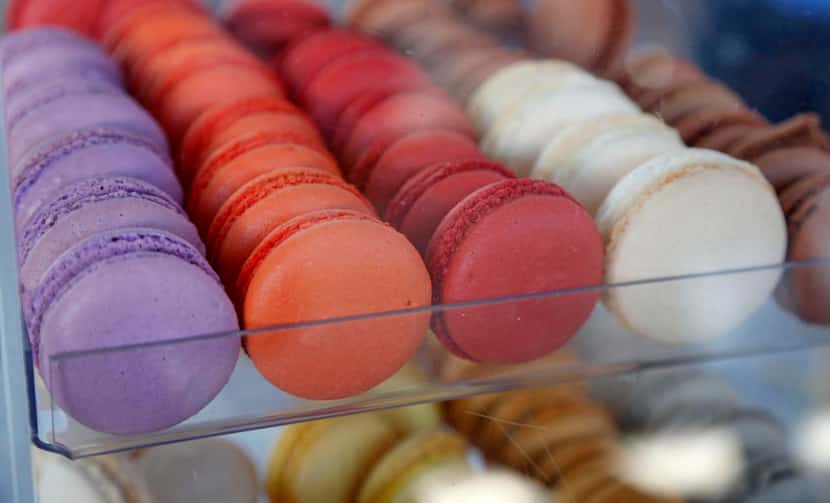 
How about some dainty, meringue-based macarons? These were available on Valentine’s Day...