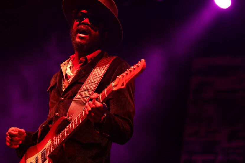 Gary Clark, Jr. performs at Toyota Music Factory in Las Colinas, TX, on Dec. 1, 2018. (Jason...