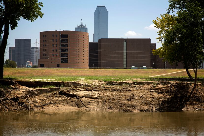 The Frank Crowley Courts Building's proximity to the Trinity River creates pests problems,...