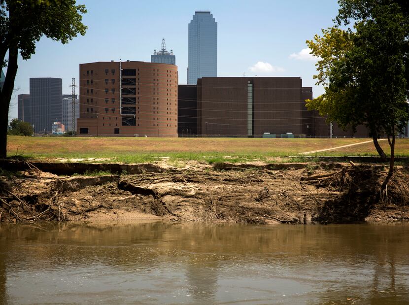 The Frank Crowley Courts Building's proximity to the Trinity River creates pests problems,...