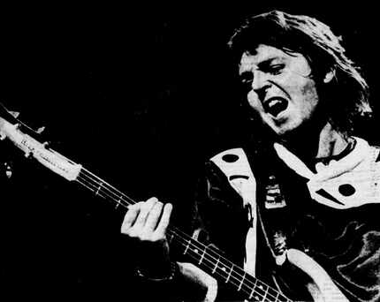 Paul McCartney opens the "Wings Over America" tour in May 1976 at the Tarrant County...