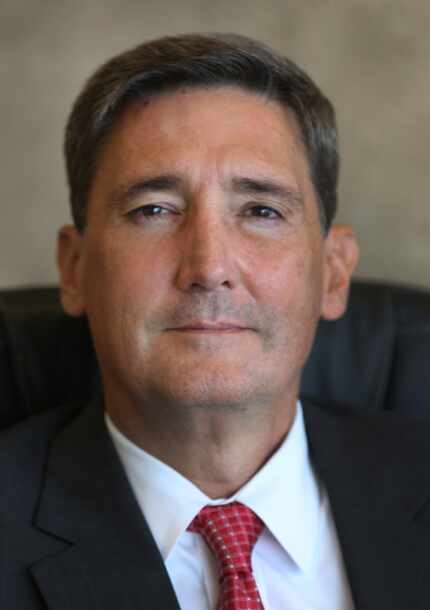 New Dallas city attorney Larry Casto, pictured  at city hall in downtown Dallas on Tuesday,...