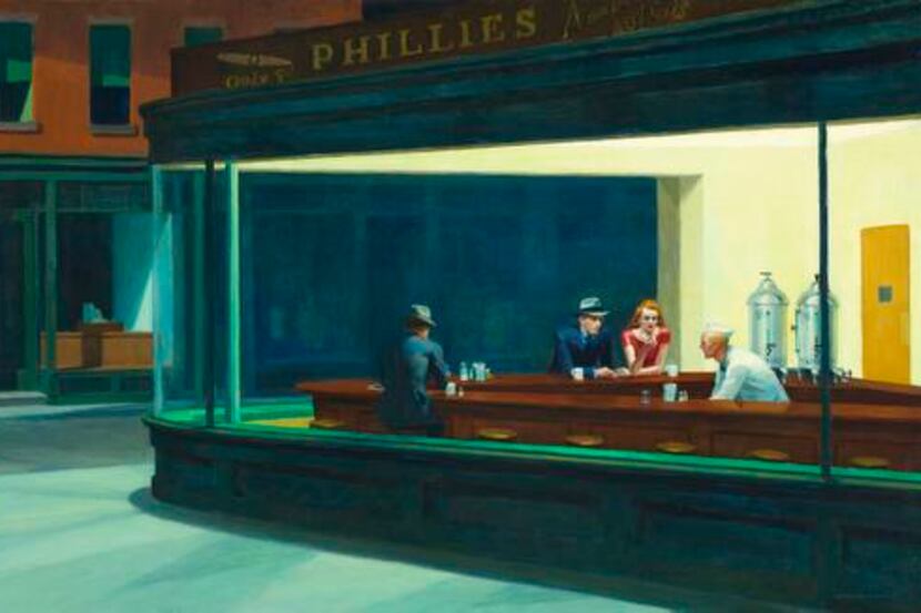
Edward Hopper’s “Nighthawks” is an iconic portrayal of American dining.
