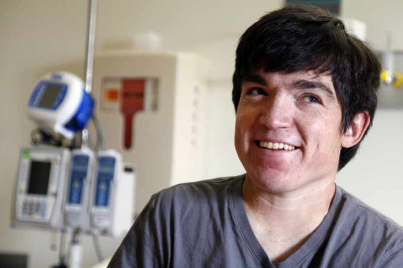 Ryan Dant, 24, has battled a rare genetic disease since he was 3 with the help of research...