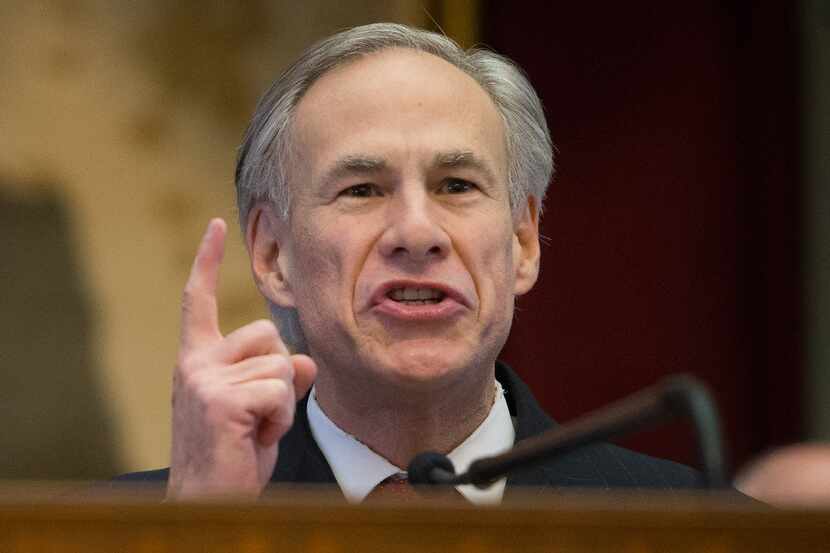 Gov. Greg Abbott delivered his State of the State address to the House and Senate at the...