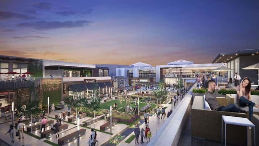 A new outdoor restaurant area attached to the enclosed mall will open later in 2018 at...