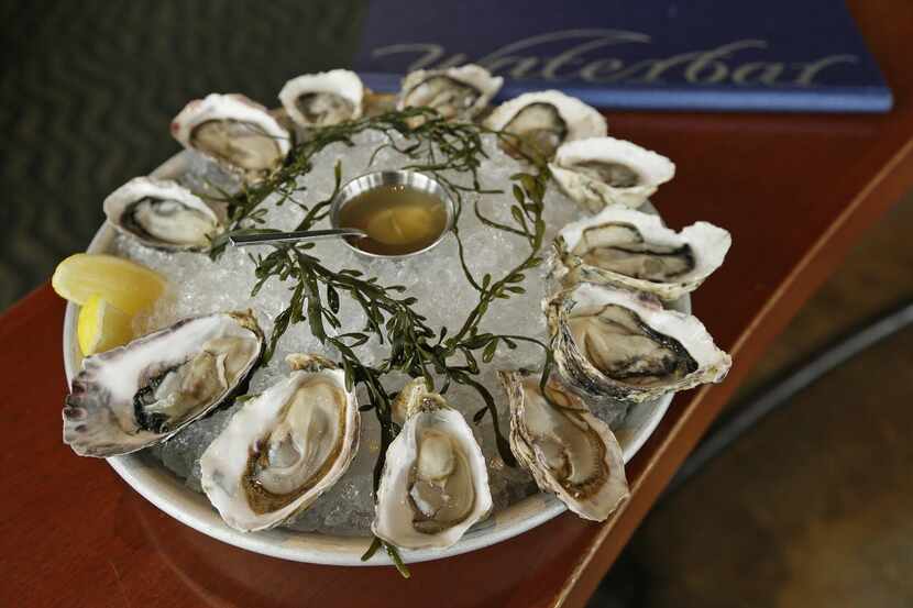 
Oysters on the half shell are a San Francisco tradition.

