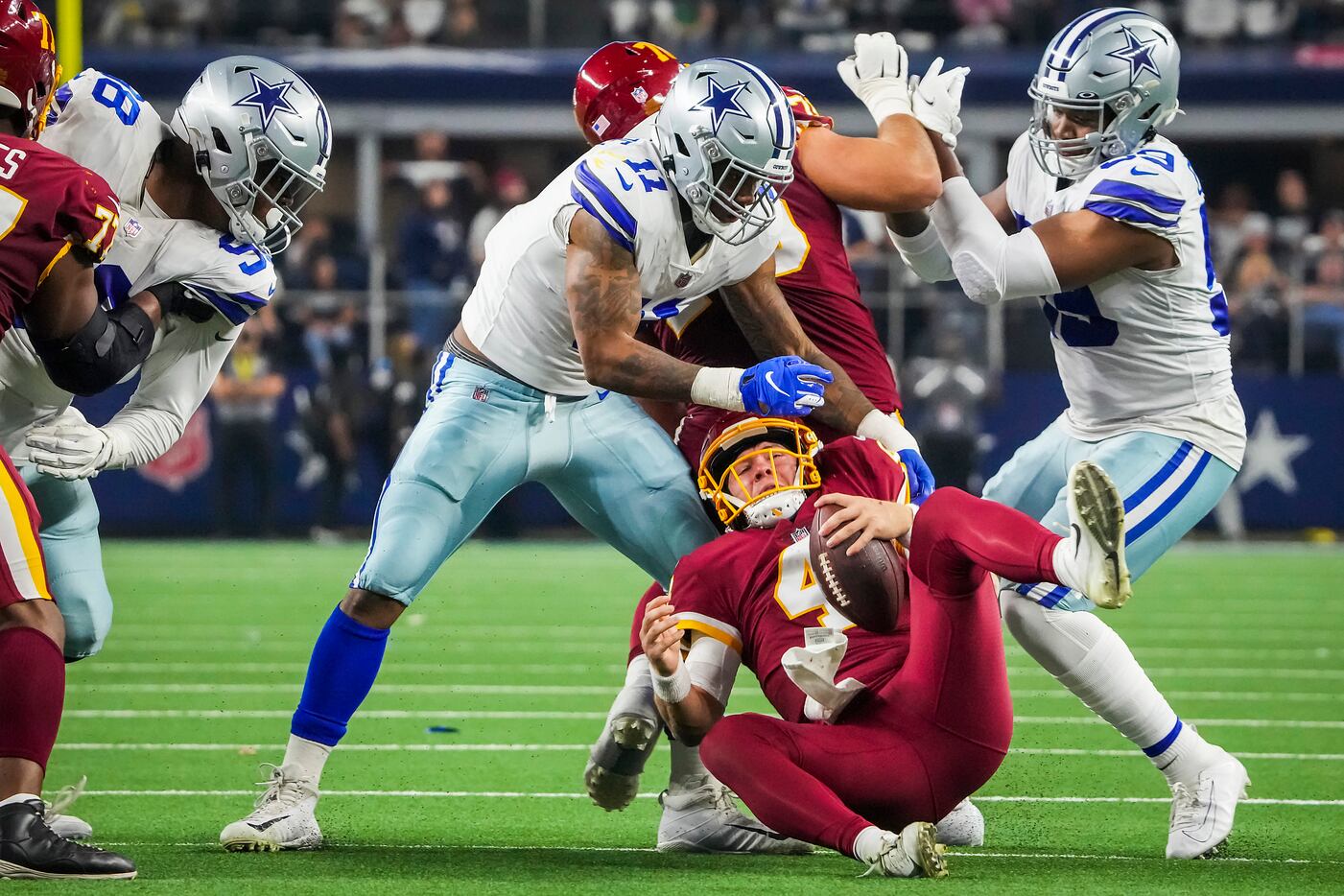 Dallas Cowboys beat down Washington for historic 56-14 win — highlights