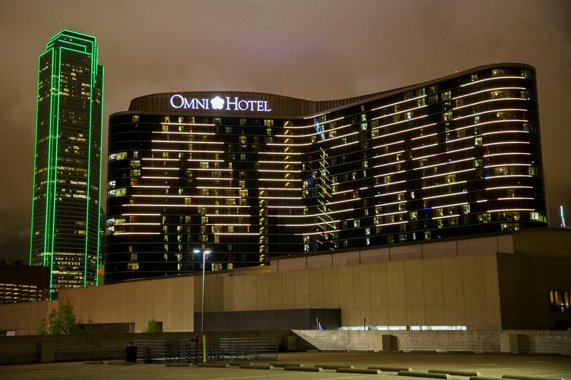 Matthews Southwest built the Omni Hotel next to Dallas' convention center.