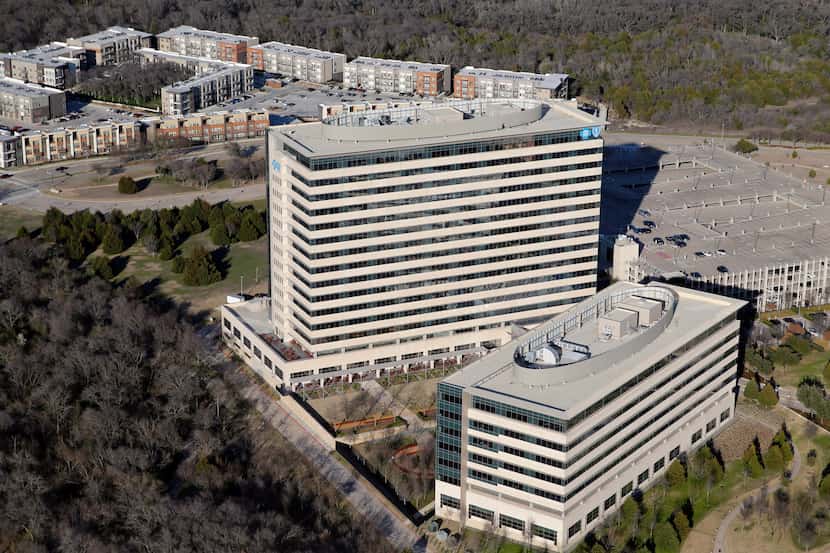 The Blue Cross Blue Shield of Texas corporate offices in Richardson.