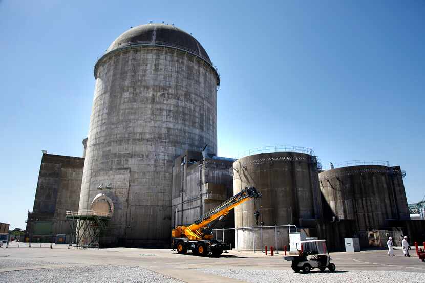 The Unit 2 reactor at Comanche Peak Nuclear Power Plant near Glen Rose.