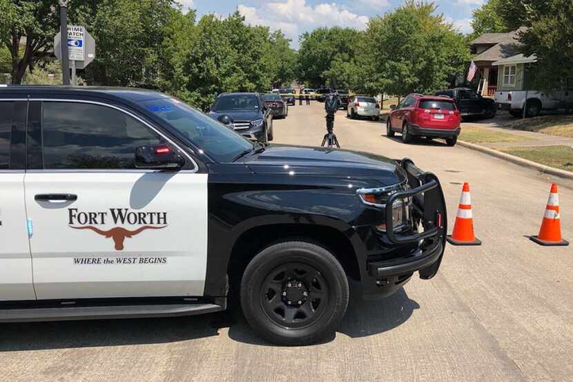 Fort Worth police were called to the 2100 block of Hurley Avenue on Aug. 24, 2020.