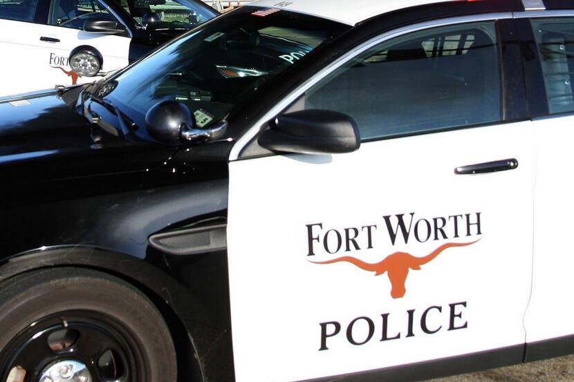Fort Worth Police squad car