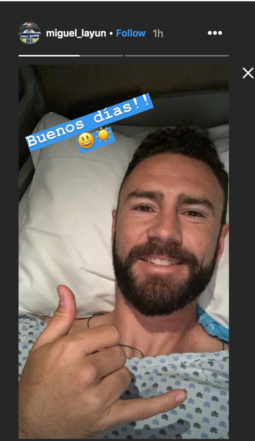 Imagen del Instagram de Layún