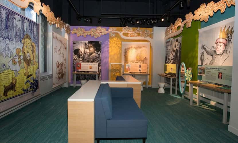 The Children's Literature Gallery at the new American Writers Museum in Chicago. 