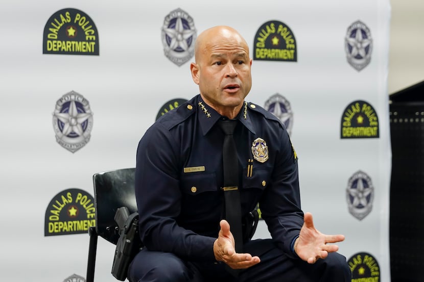 Dallas police Chief Eddie García is overseeing the launch of a program that’ll provide...