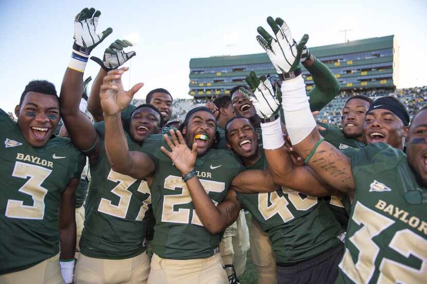 Baylor has a good reason to celebrate. They are gaining more national attention as the...