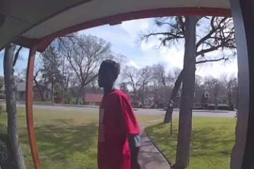 Dallas police are searching for a man who stole some items from a home Saturday in west Oak...