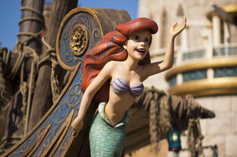 Prince Eric's Castle is home to Ariel and her friends in Under the Sea ~ Journey of The...