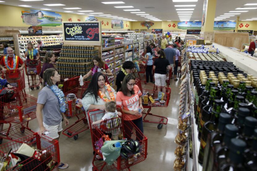 California-based grocer Trader Joe's opened a store in Plano in September (above). It also...