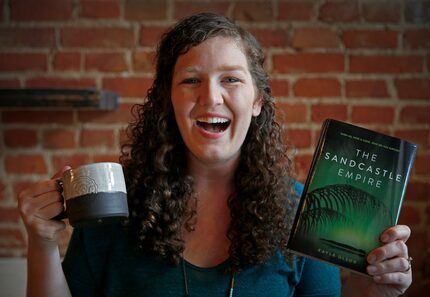 Kayla Olson, author of The Sandcastle Empire, enjoys spending time at the West Oak Coffee...