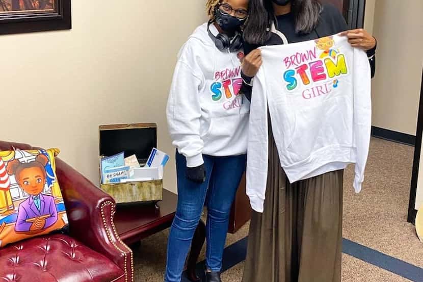 12-year-old Alena Wicker stopped by DeSoto City Hall last week to give Mayor Rachel Proctor...