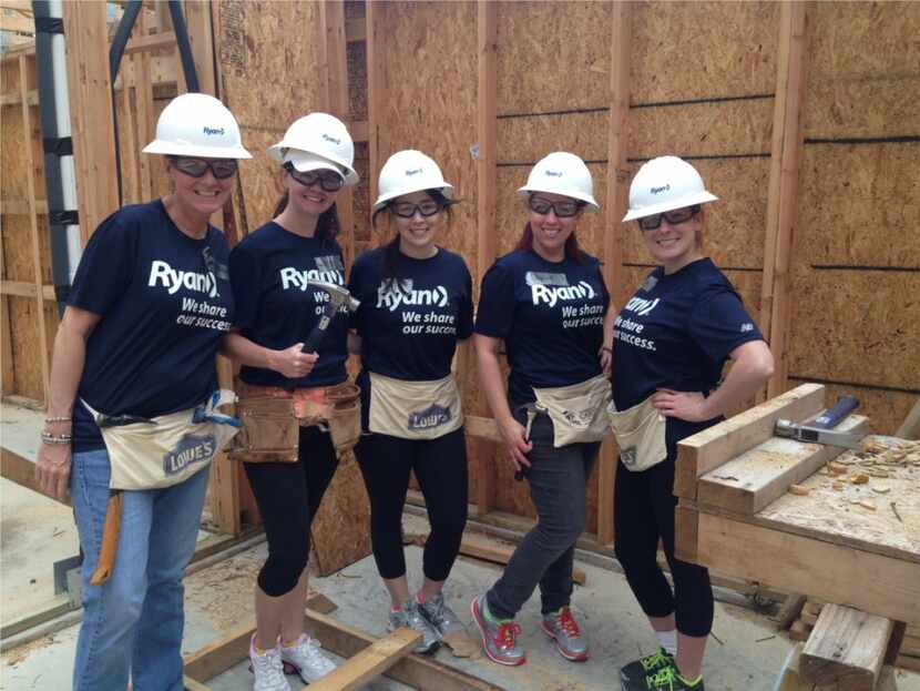 Ryan LLC offers its workers two full days of paid volunteer time to give back to causes,...