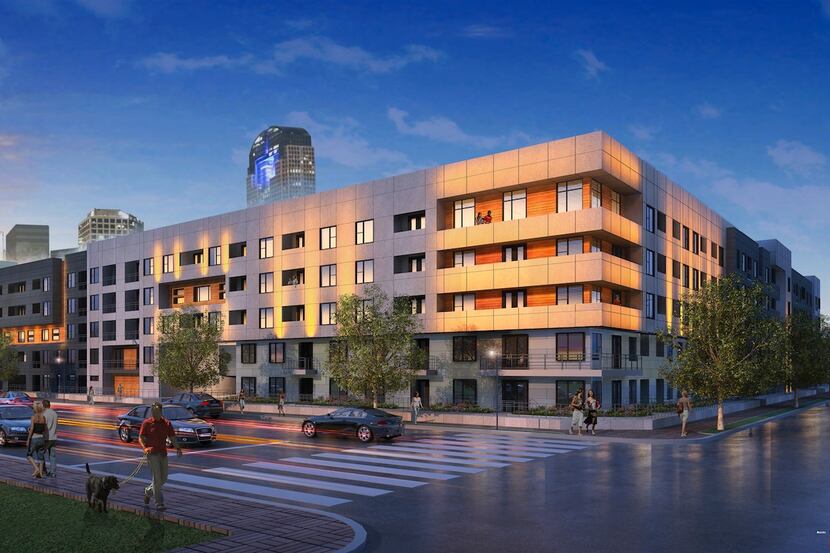 The City Lights project will have more than 400 apartments.