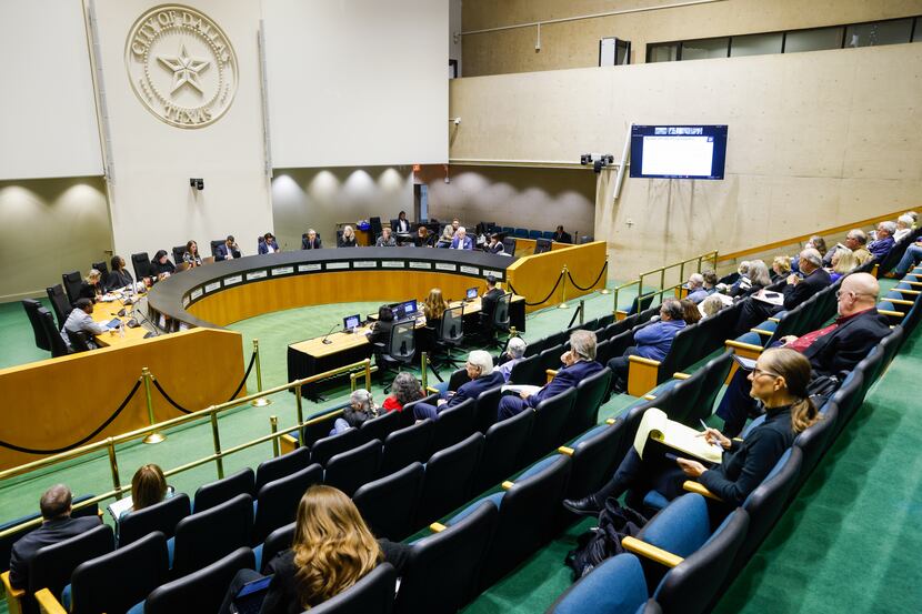 The City Plan Commission meets to discuss amending the Dallas Development Code to limit...
