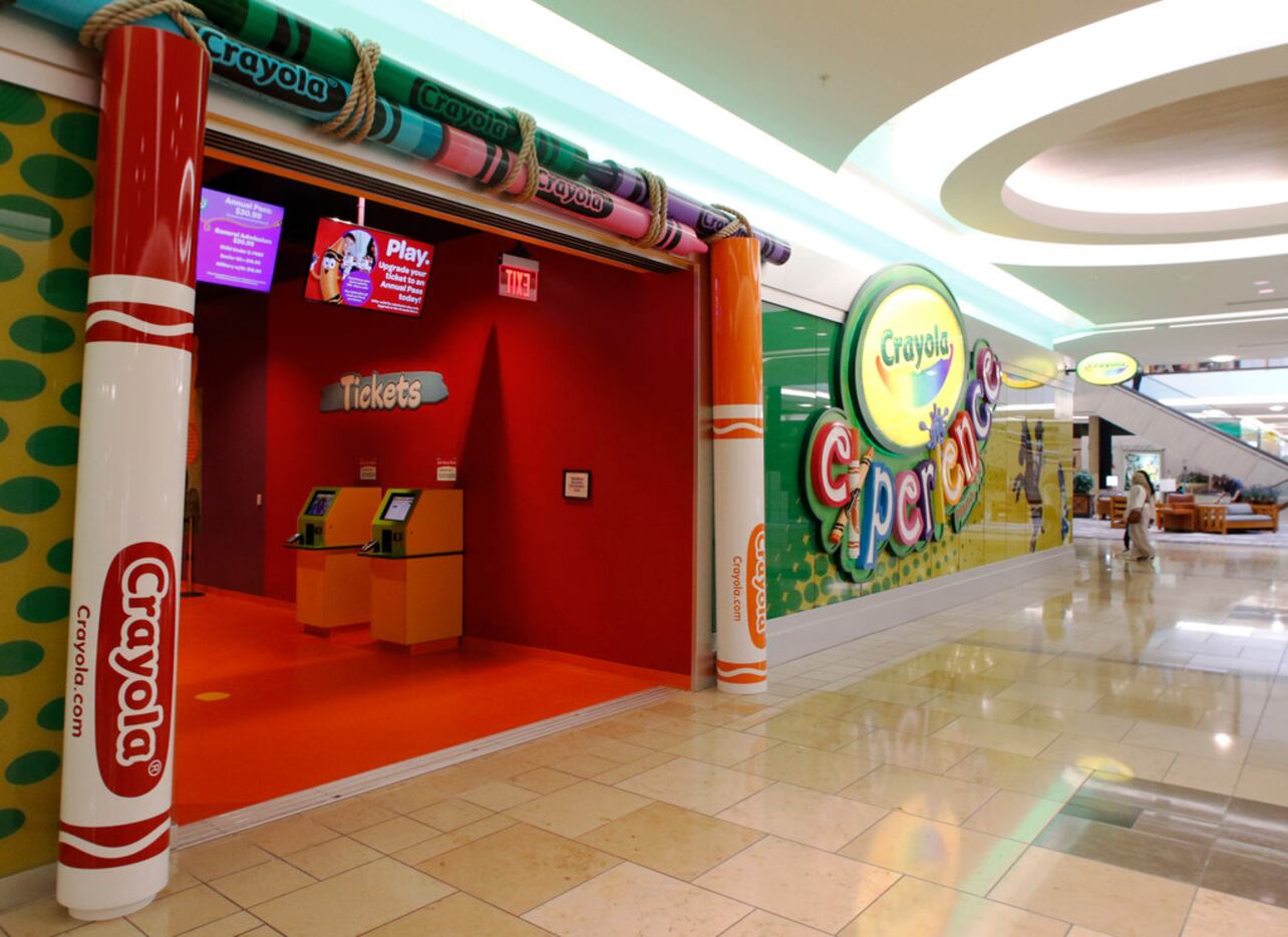 Crayola Experience Plano opened on Friday, March 23, 2018 at The Shops at Willow Bend.