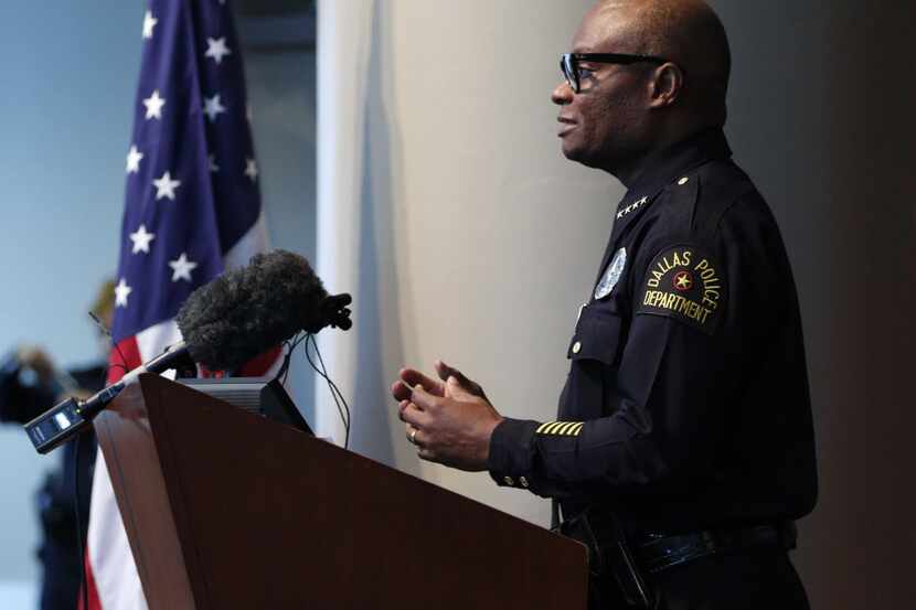  Dallas Police Chief David Brown has asked for 50 officers above the attrition rate and said...