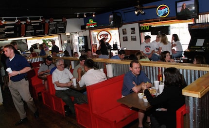 Fuzzy's Taco Shop on West Berry in Fort Worth sports a big lunch crowd.