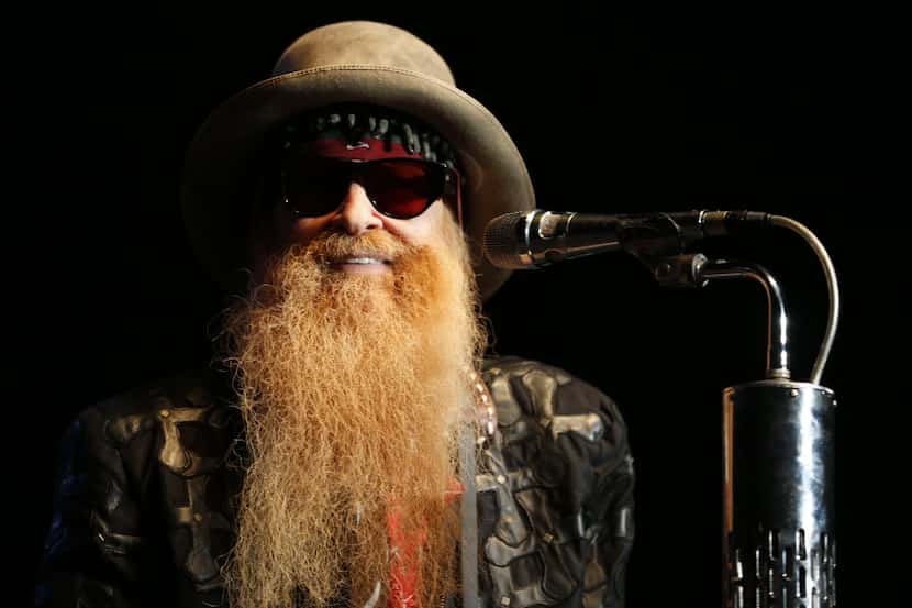 Guitarist Billy Gibbons of ZZ Top. 